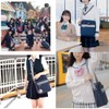 Eolluka School Bag, A4 Shoulder Bag, Nylon Bag, High School