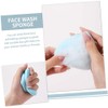 3pcs Cleansing Facial Sponge Deep Pore and Exfolia，Blackheads Makeup Remover,