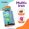 Squiggles Squiggles Sniffle Berries (100 Count) + Multivitamin Iron Gummies