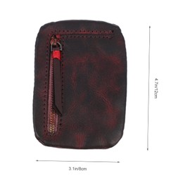 Operitacx Cable Organizer Bag Compact Earphone Cable Storage Case for Data Cables Flash Drives and Accessories Portable Lightweight Versatile for Travel and Daily Use Coffee