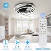 Dawn Whisper 24" Ceiling Fans with Lights and Remote 6