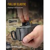 OneTigris Flashlight Holster Flashlight Holder Molle Flashlight Holster Tactical Flashlight