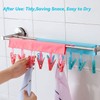 Travel Hangers Foldable for Suitcase Clothespin Travel Portable Folding Clothes