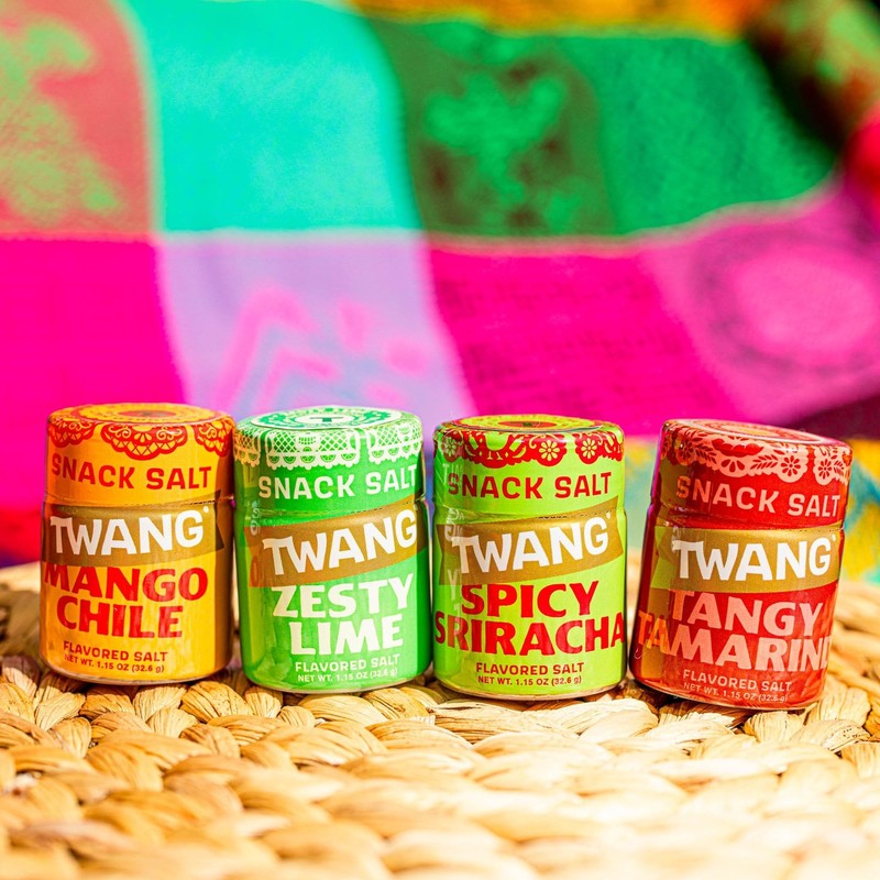 Twangerz Lime Seasoning Salt Snack Topping, 1.15-Ounce Shaker (Pack of