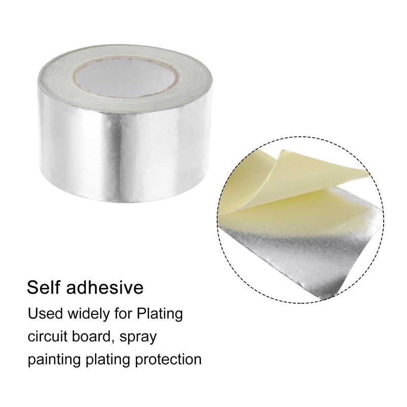 QUARKZMAN Aluminium Foil Tape 2 Inches x 16 Yards Silver