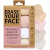 ERASE YOUR FACE Danielle Enterprises - Paños de maquillaje reutilizables