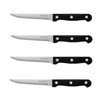 SUNALND Steak Knives Set,Micro Serrated Edge Full Tang Triple Riveted