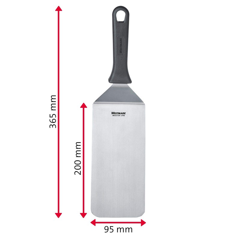 Westmark Master Line 134122E6 Professional Spatula / Grill Spatula (Angled,
