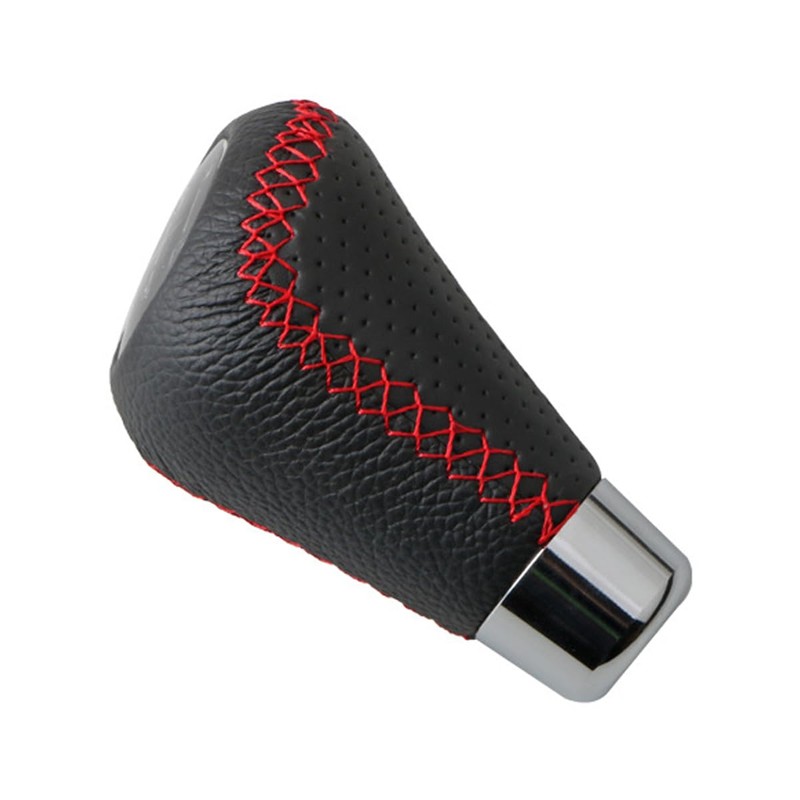 ANCLLO 5 Speed Car Gear Shift Knob Universal Leather Lever?for
