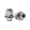 Mysttoo M12x1.25 Chrome Wheel Lug Stud Nut Set Compatible with