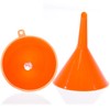 Majic 4-Pieces 4-Sizes Plastic Funnel Set for Car Oil, Gas
