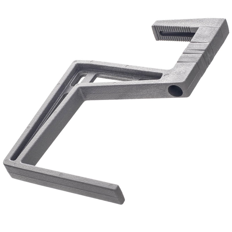 KADAX Plastic Balcony Box Holder, Flower Box Holder, No Drilling,