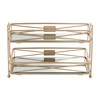 Home Details 2 Tier Mirrored, Perfect for Perfumes, Jewelry, Makeup,
