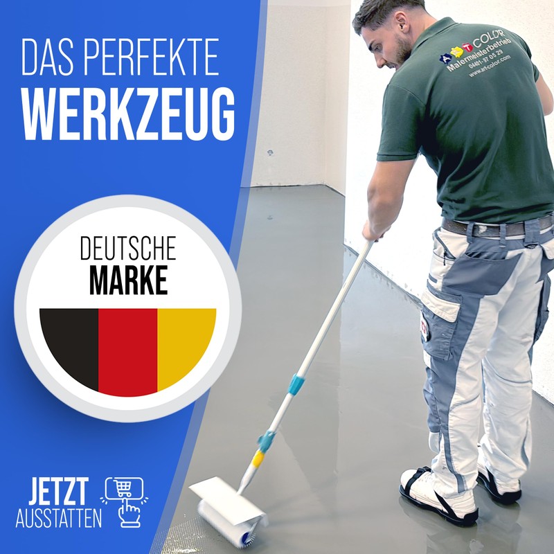 Spiked Roller for Compensating Compound (25 cm) with Splash Guard