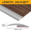 BNELL Carpet & Floor Edging Trim Strip,Self Adhesive-PVC Floor Transition