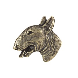 Art-Dog Unique Silver Dog Pin – Silver-Plated Handmade – Brooches Women – Funny Pins – Silver Brooch Jewellery, Zinc Aluminium