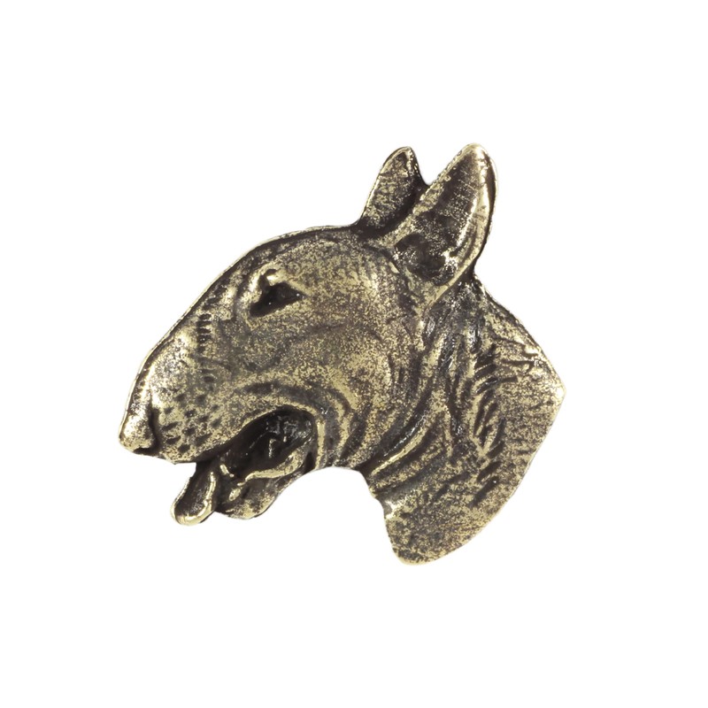 Art-Dog Unique Silver Dog Pin – Silver-Plated Handmade – Brooches