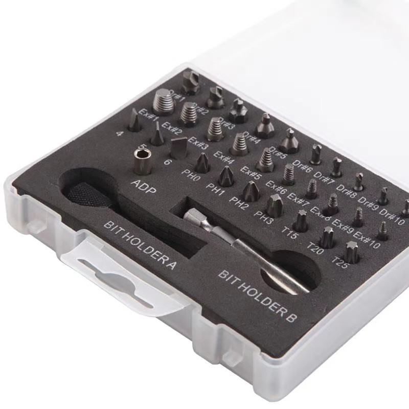 33Pcs Damaged Stripped Screw Extractor Set for Broken Screw All