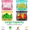 Small Pill Box 4 pcs,Cute Travel Pill Organizer Case Mini