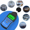 SURLABA Digital Sound Level Meter, Handheld Decibel Meter 30-130dB (A/C),