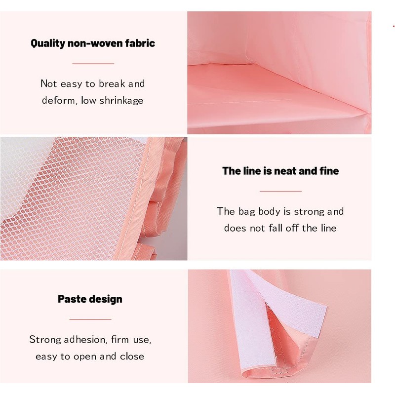 XiXiRan Hanging Shelf Wardrobe, 4 Compartments Hanging Organiser Cabinet with