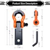 AUTOBOTS AUTOBOTS Shackle Hitch Receiver 2", 45,000 Lbs Break Strength