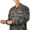 BACKBONE Mens Army Military Battle Dress Uniform BDU Shirt Camo