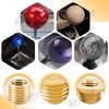WENJTP 3PCS Shift Knob Thread Adapters M10 X 1.25 ID