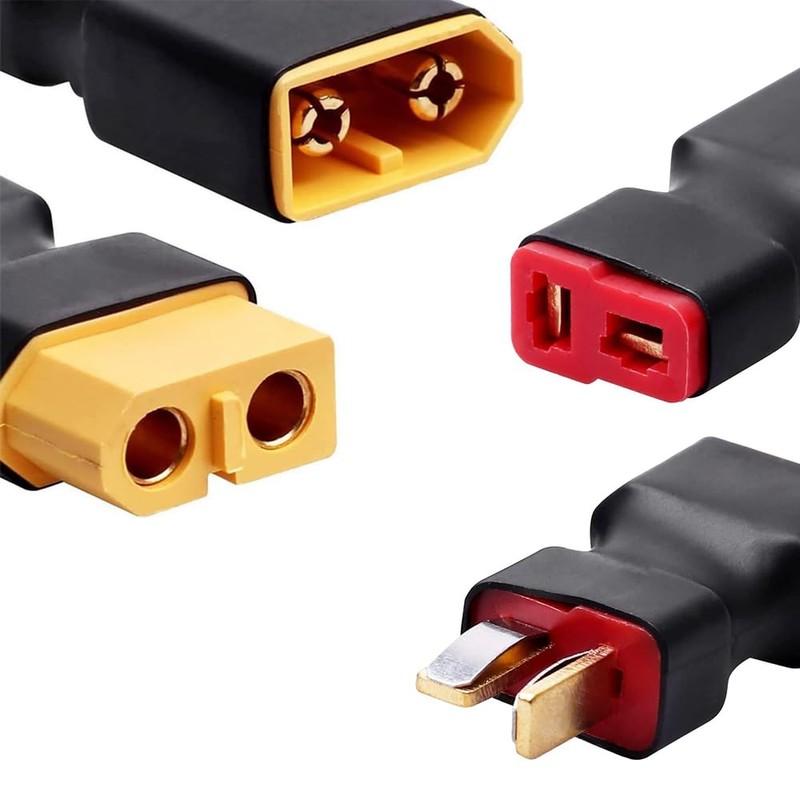XT60 to T Plug Adapter,XT60 to T Plug Connector Without