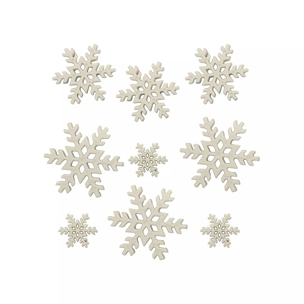 Buttons Galore & More Snowflake Fasteners | Snowflake Buttons |