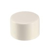 sourcing map 40mm PVC Pipe Cap Fitting, Slip End Caps