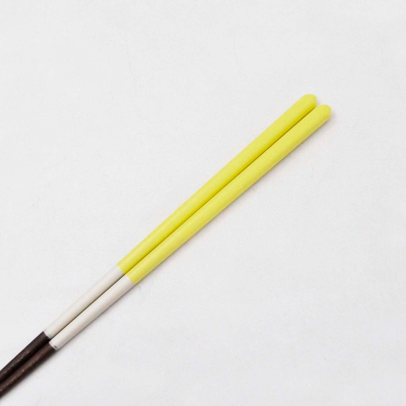 Ishida 10344-2 Chopsticks Cafe Color Banana Milk, 9.1 inches (23