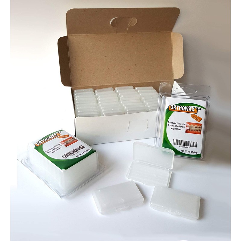 Genuine Orthowax - Dental Orthodontic Waxes (Pack of 100) Stick