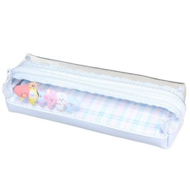 BT21 [Pen Pouch] Clear 2 Room Pen Case/Check LINE FRIENDS, Casual