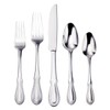 Oneida F064005A Nottingham 5 Piece Fine Flatware Set, Service For