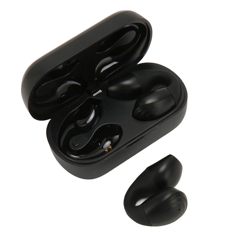 Bluetooth 5.3 Earbuds Noise Reduction Ear Clip Earphones Waterproof Open