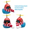 wonuu Rubber Duck Toy Car Decoration Ornaments Duck Car Dashboard