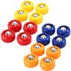 16 Pieces Mini Shuffleboard Replacement Pucks Tabletop Equipment Rollers Set