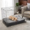 EHEYCIGA Waterproof Dog Bed Orthopedic 30"x20", Memory Foam Pet Bed