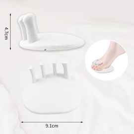 Toe Arch Trainer, Bunion Correction, Toe Sole Exercise, Beautiful Legs, Sports Training Supplies, Slimming Item (White)