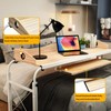 Cbhfmljd Over Bed Table, Rolling Desk Height Adjustable Portable Desk