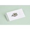 Noristudio Succulent and Gray Tabby Cat Enamel Pin for Cat