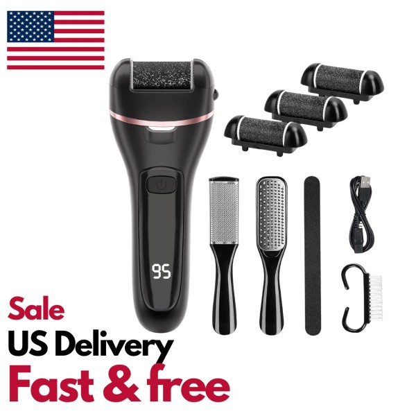 Unbranded Electric Foot Grinder USB Pedicure File Machine Hard Dead