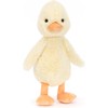 Jellycat Bashful Duckling Stuffed Animal, Medium 12” - Duck &