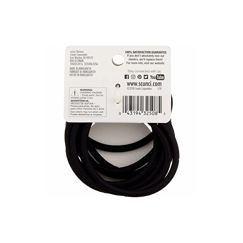 Scunci Extra Thick Hair Elastics (Pack of 2)2