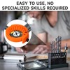 2 Pcs Drill Bit Sharpener for All Bits for Grinding