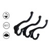 Lilienburg Set of 3 Coat Hooks Wall Coat Hooks Metal