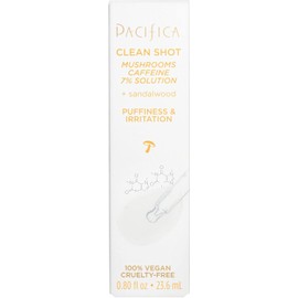 Clean Shot Mushrooms and Caffeine 7 Percent by Pacifica for Unisex - 0.80 oz Serum