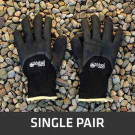 Lakeland Active 1 Pair Brigham Ultimate Thermal Winter Work Gloves - Black - XX-Large