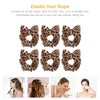 Baluue 6pcs Leopard Scrunchies for Women Ponytail Holders Hair Ties